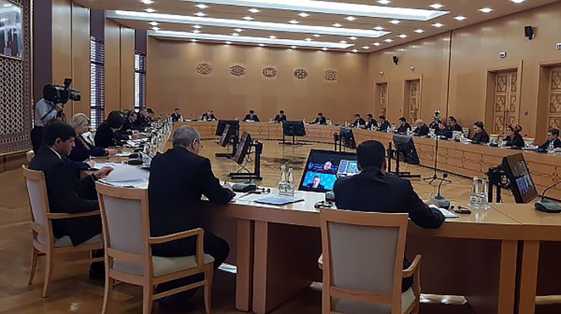 Türkmenistan bilen BMG-niň arasynda hyzmatdaşlygyň Çarçuwaly maksatnamasyny durmuşa geçirmek boýunça Bilelikdäki dolandyryş komitetiniň nobatdaky mejlisi geçirildi