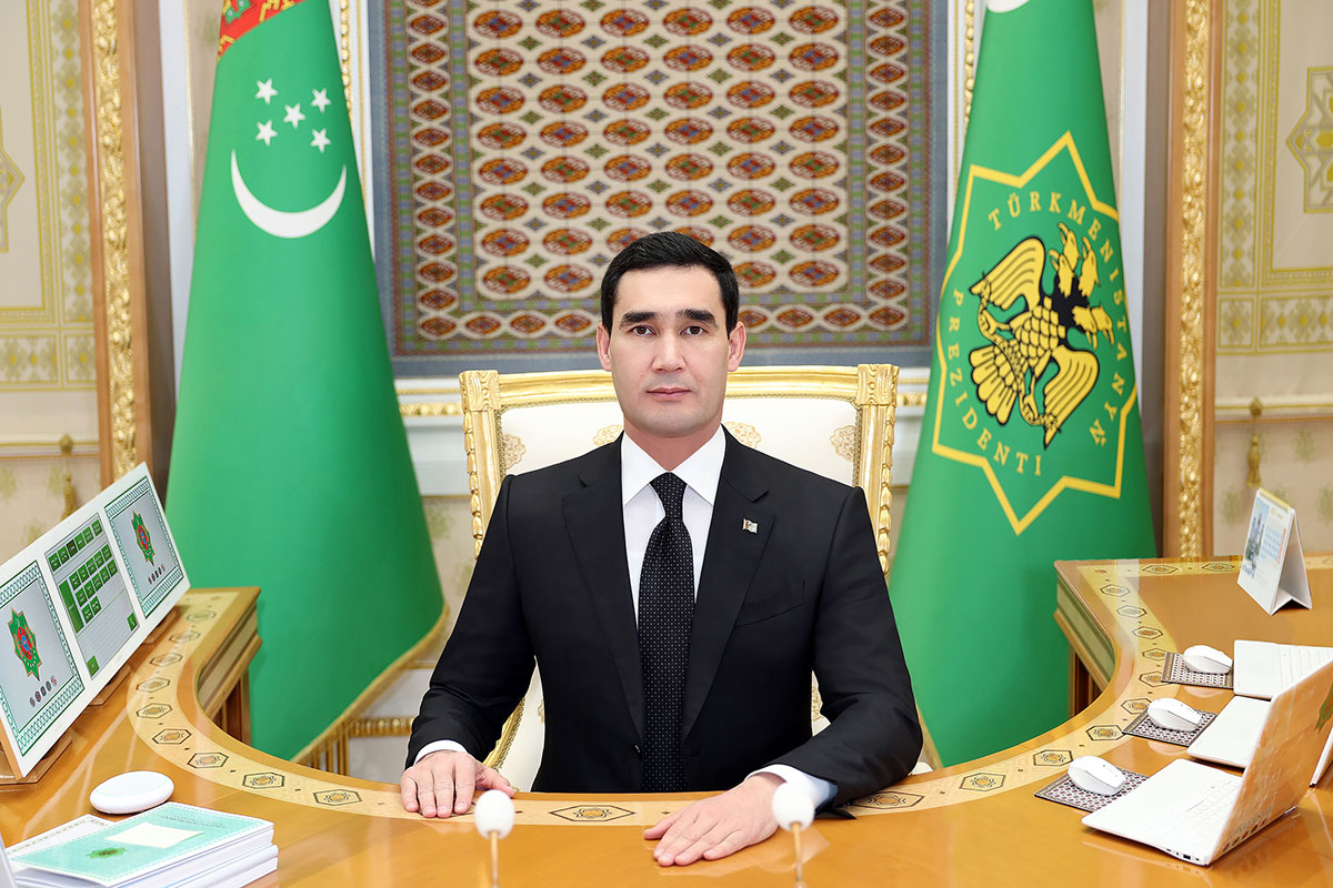 Türkmenistanyň Ministrler Kabinetiniň mejlisi